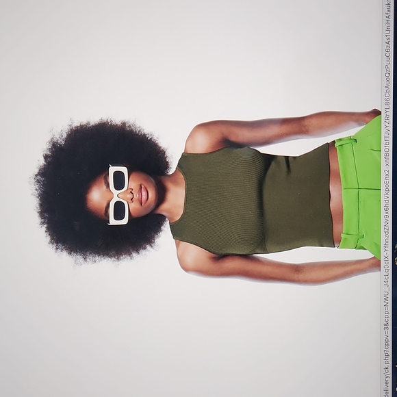 Zara Open Back Knit Top - Picture 5 of 10